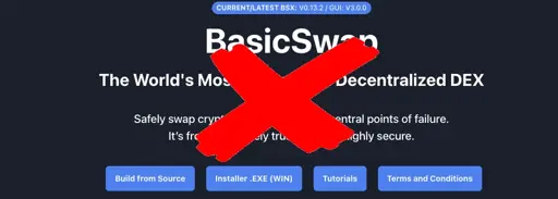 basicswapdex anti-competative defamation scamming